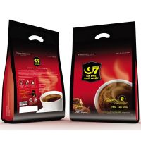 Cà phê G7 hòa tan đen - Bịch 100 sachets
